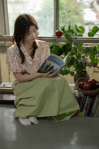 Elegant Summer Afternoon Portrait Session with Model Zhao Zhao – Art Language Vol.9288 High-Quality Lifestyle Photography Collection-3