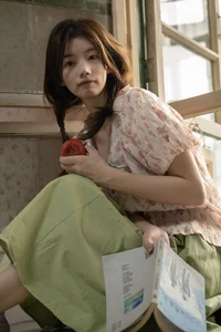 Elegant Summer Afternoon Portrait Session with Model Zhao Zhao – Art Language Vol.9288 High-Quality Lifestyle Photography Collection-7