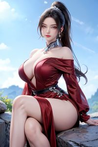 AI Generated Ning Yao Jian Lai: Alluring Elegant Beauty - Part02-9