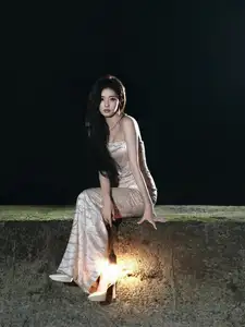 Bailu Shines Mystically with Light: Captivating Beauty in the Night, Igniting Curiosity-3