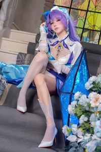 Ethereal Shorekeeper Cosplay Wuthering Waves-1