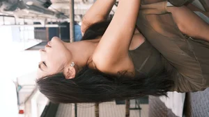 Urban Elegance: Capturing the Cinematic Street Style of Chen Yuan in Art Language Vol. 9091-2