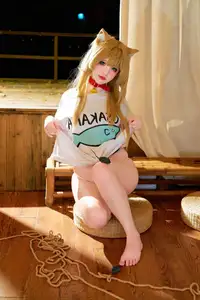 Coser kaOri Transforms into Adorable Catgirl Huang Dou Fen - Part01-3