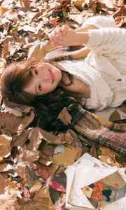 VGU No.50: Radiant Autumn Smile & Cozy Style Captivate Hearts-0