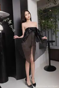 Xing Ya Da's Alluring Charm Red & Black Style in XiuRen No10625 Collection-25