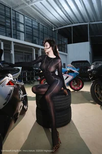 Nan Qiao XiuRen No.10788: Bold Elegance Meets Industrial Power in a Stunning Visual Story-10