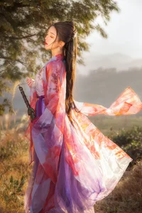 Elegant Traditional Aesthetic and Swordplay Artistry: YiTuYu Art Language Vol.9295 Featuring Model Cang Da Lao-1