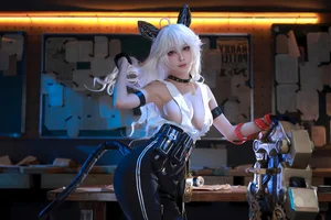 Surreal Beauty: Coser Shui Miao Aqua as Zhezhi in Wuthering Waves-19