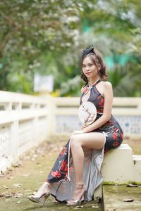 Alluring Asian Beauty | Modern Cheongsam Girl Exudes Charm-11