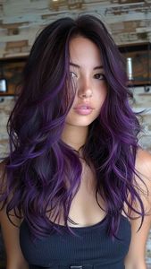 Striking Red Pink Ombre Hair Dye Style Unique & Captivating-12