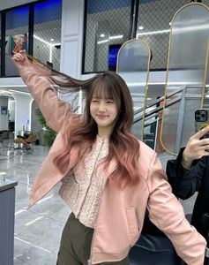 Striking Red Pink Ombre Hair Dye Style Unique & Captivating-3