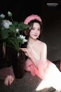 Gentle Beauty of a Vietnamese Girl in Elegant Traditional Attire-4