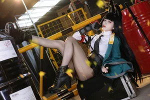 Stunning Hoshimi Miyabi Cosplay by Shuang Mu Fu Su from Zenless Zone Zero (ZZZ) – 31P Exclusive Photo Collection-11