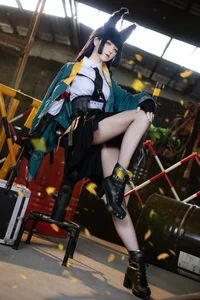 Stunning Hoshimi Miyabi Cosplay by Shuang Mu Fu Su from Zenless Zone Zero (ZZZ) – 31P Exclusive Photo Collection-3