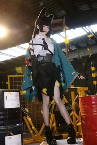 Stunning Hoshimi Miyabi Cosplay by Shuang Mu Fu Su from Zenless Zone Zero (ZZZ) – 31P Exclusive Photo Collection-8