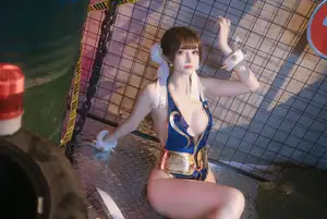 Coser Lu Ba Sui: Chun-Li's Alluring Combat Training Guide-19