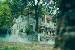 Immerse in Artistic Beauty: Xiao Ran's Graceful Dance Amidst Ancient Nature - YiTuYu Vol.8777-10