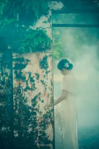 Immerse in Artistic Beauty: Xiao Ran's Graceful Dance Amidst Ancient Nature - YiTuYu Vol.8777-5