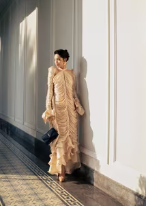 Tram Anh: Elegant French Lady Style Transformation | Actress Fashion-3