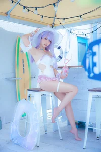 Ethereal Charm: Ely_eee Captivates in the Stunning Plymouth Swimsuit Collection-3