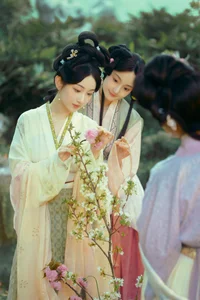 Ethereal Spring Glow: Yu Wei Jiang Captivates in the Art Language Vol. 9069 Photography Series-6