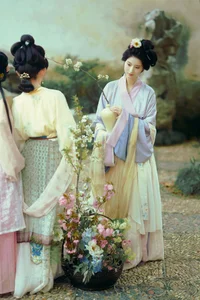 Ethereal Spring Glow: Yu Wei Jiang Captivates in the Art Language Vol. 9069 Photography Series-18