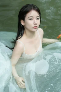 Ethereal Art Photography: YiTuYu Art Language Vol.9249 Featuring Tang Yu Xuan as Ophelia in the Water – Stunning 15-Piece Aesthetic Portrait Collection-13