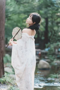 Ethereal Forest Dreams with Disexi Si Ning in YiTuYu Art Language Vol.8875-21