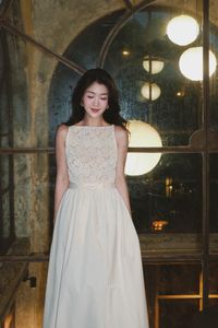 Charming Flight Attendant in Ao Dai: A Smile That Captivates All Eyes-8