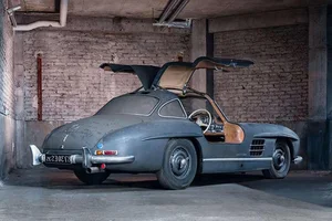 Rare 1956 Mercedes-Benz 300 SL Gullwing Barn Find W198 Sold at Artcurial Auction in Paris for Record Price-7