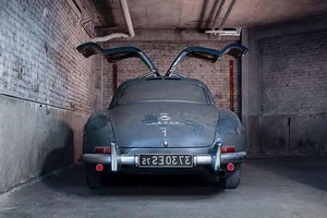 Rare 1956 Mercedes-Benz 300 SL Gullwing Barn Find W198 Sold at Artcurial Auction in Paris for Record Price-8