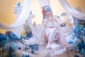 Ethereal Beauty: Hoshilily as Janus from Azur Lane (36P - 1V-18