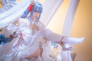Ethereal Beauty: Hoshilily as Janus from Azur Lane (36P - 1V-16