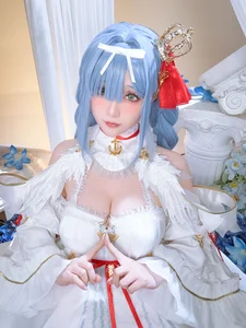 Ethereal Beauty: Hoshilily as Janus from Azur Lane (36P - 1V-11
