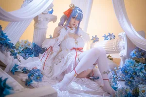 Ethereal Beauty: Hoshilily as Janus from Azur Lane (36P - 1V-8