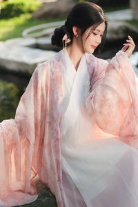 Explore East Asian Traditional Beauty: An Elegant Muse in Soft Pastel Attire.-9