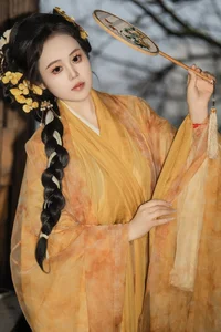 Ethereal Hanfu Beauty: Zhou Feng Qin in YiTuYu Art Language Vol.8913-10