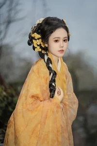 Ethereal Hanfu Beauty: Zhou Feng Qin in YiTuYu Art Language Vol.8913-6