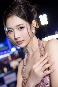 Sweet and Sparkling Elegance Under Night City Lights-0