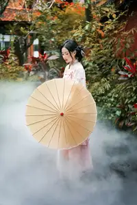 VGU No.165: Discover the Grace of Asian Hanfu Beauty Amidst a Romantic Garden Scene.-12