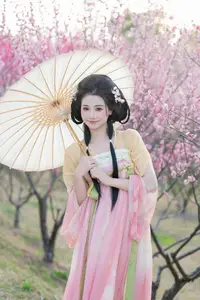 Shu Shu Jiang's Grace Amidst Blooming Plum Blossoms - YiTuYu Art Language Vol.8769-4