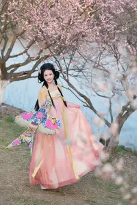 Shu Shu Jiang's Grace Amidst Blooming Plum Blossoms - YiTuYu Art Language Vol.8769-27