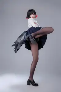 Coser Xuan Xiao Xue Jie as Shark Girl JK Part01: Unique and Irresistible Charm-6