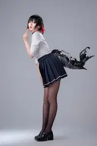 Coser Xuan Xiao Xue Jie as Shark Girl JK Part01: Unique and Irresistible Charm-20