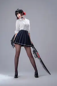 Coser Xuan Xiao Xue Jie as Shark Girl JK Part01: Unique and Irresistible Charm-17