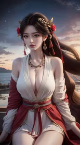 AI Generated: Enchanting Beauty - a Captivating Muse-19