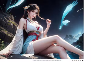 AI Generated: Enchanting Beauty - a Captivating Muse-22