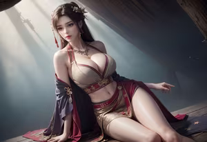 AI Generated: Enchanting Beauty - a Captivating Muse-16