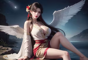 AI Generated: Enchanting Beauty - a Captivating Muse-21