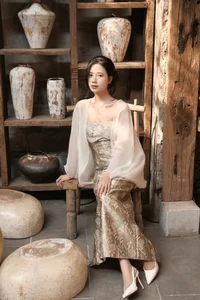 Serene Beauty and Artistic Soul in a Rustic Ceramic Setting-8